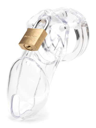 CB-6000 Male Chastity Device Clear 1